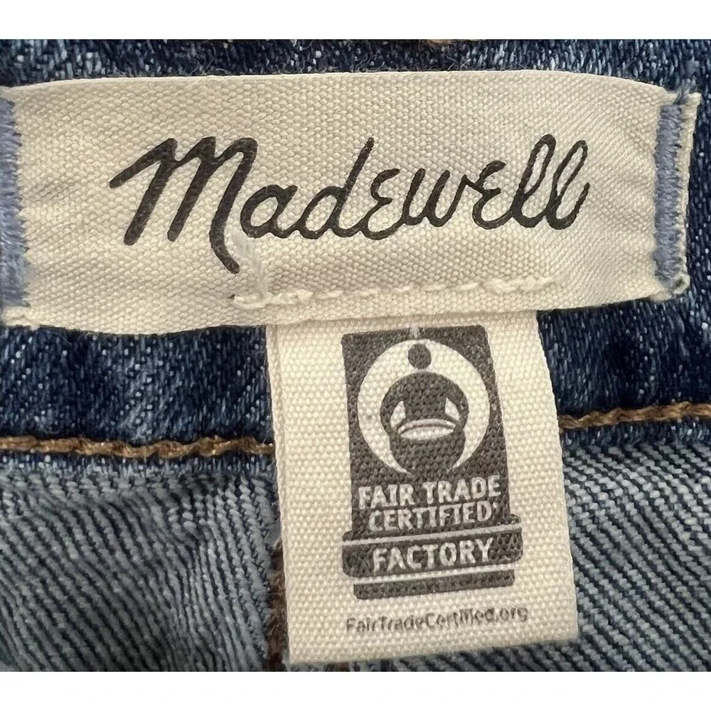 Madewell Jeans Women's 31 Blue Denim The Perfect Vintage Jean Straight Leg - Picture 9 of 11